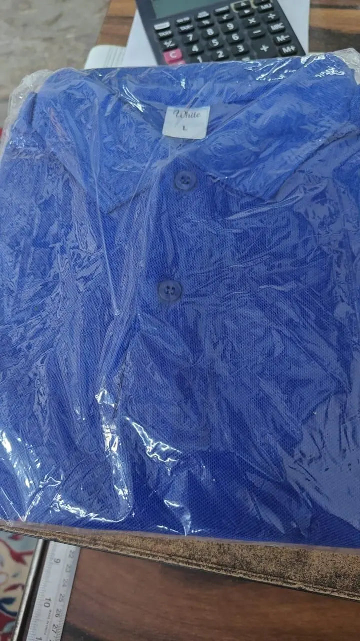 Poly Matte Solid Half Sleeves Mens Polo T-Shirt Pack Of 4 dgksgw-eg