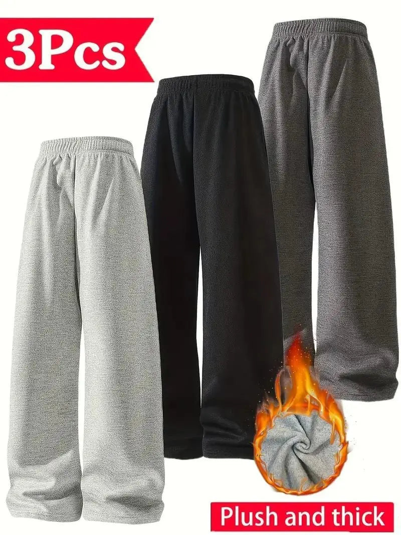 Men's Fleece Track Pant Combo of 3 dgksgw-eg