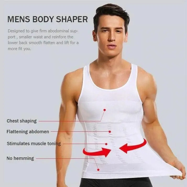Men's Solid Compression Flexvest dgksgw-eg