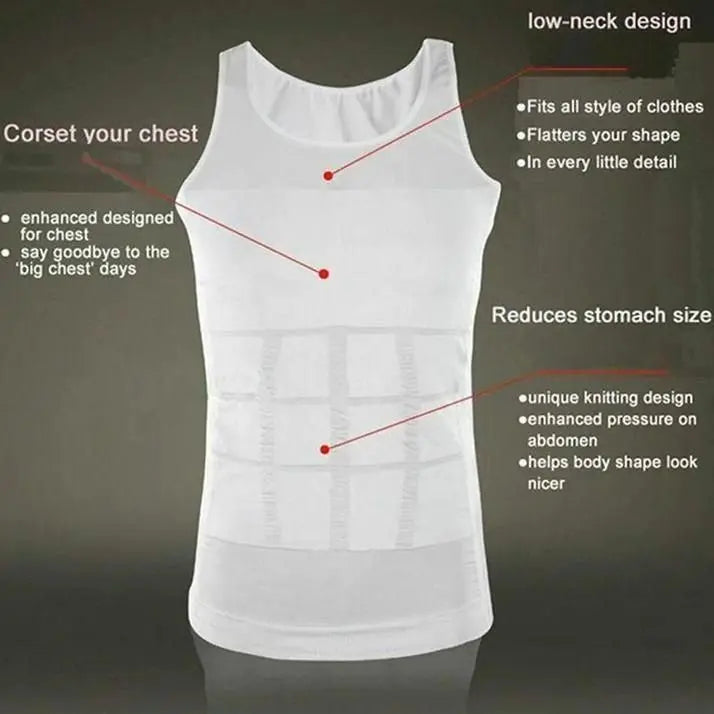 Men's Solid Compression Flexvest dgksgw-eg