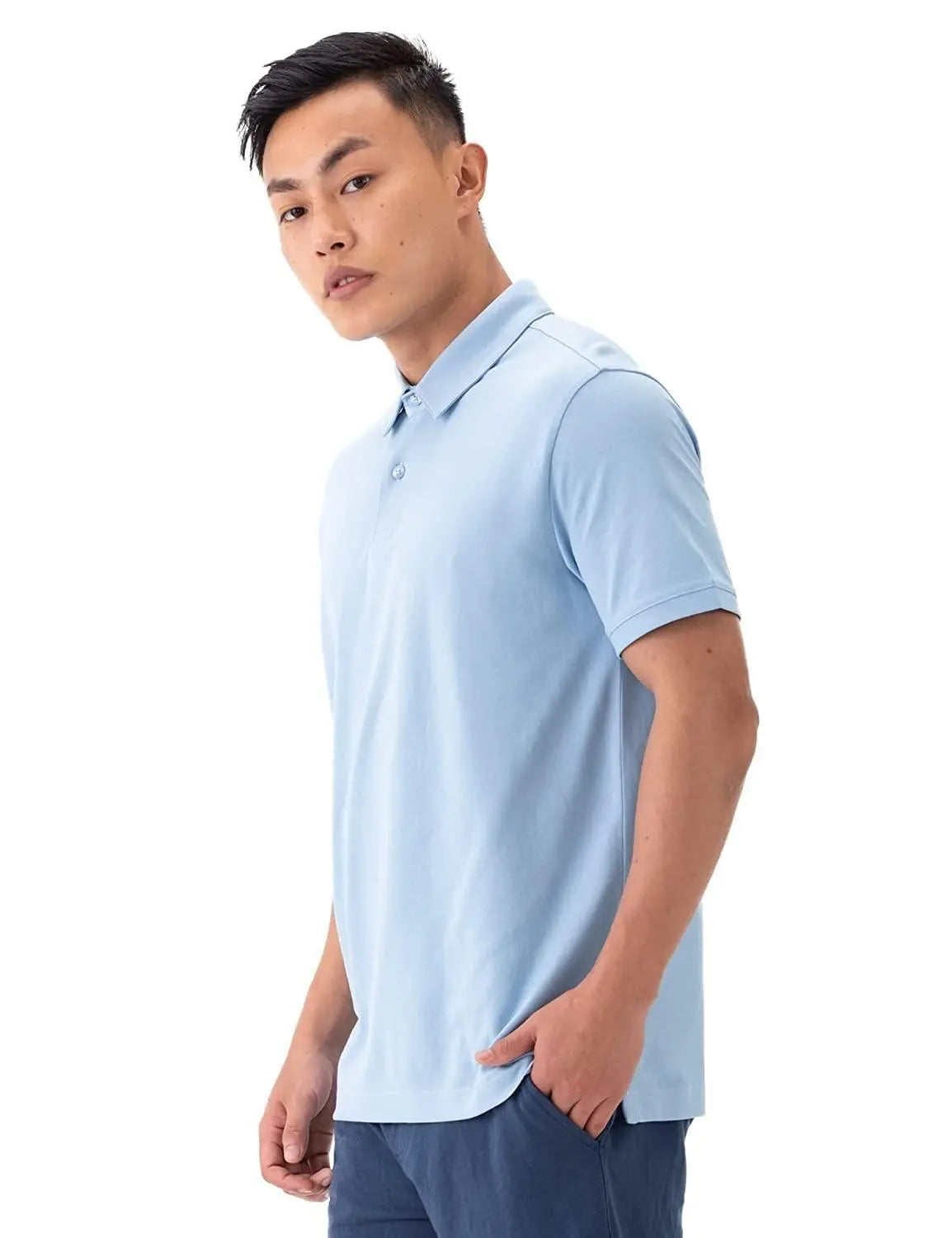 Matty Solid  Half Sleeves Polo Neck Mens T-Shirt - Pack of 4 dgksgw-eg