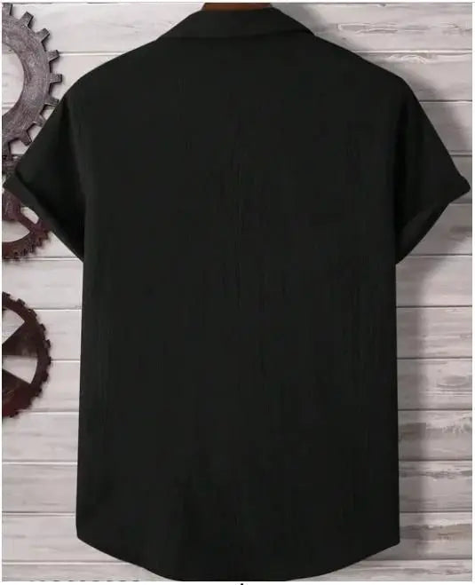 Men's Ice Silk Quick-Drying Shirt Black dgksgw-eg