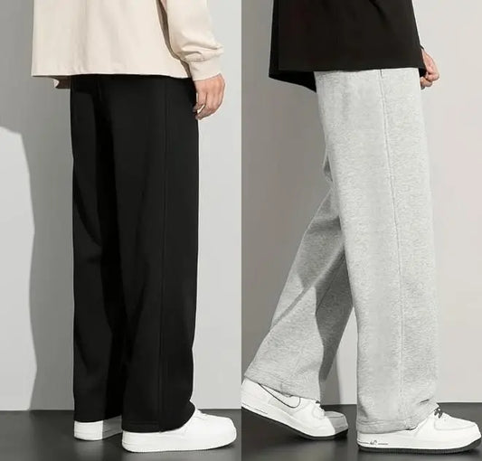 Men's Solid Drawstring Track Pant Combo of 2 dgksgw-eg