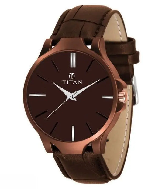 Men's Analog Leather Watch dgksgw-eg
