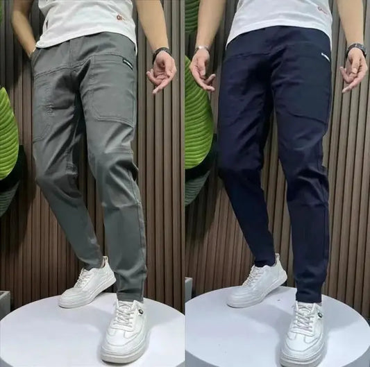 Combo of Men's Casual Joggers (Pack of 2) dgksgw-eg