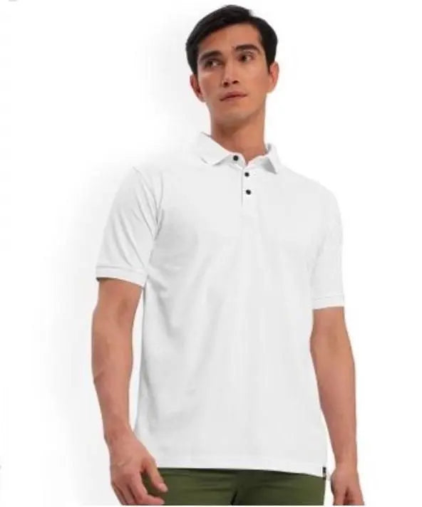 Poly Cotton Solid Half Sleeves Mens Polo T-shirt (Pack of 3) dgksgw-eg