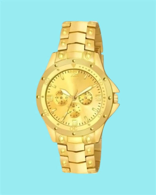 Men's Golden Stainless Steel Watches dgksgw-eg