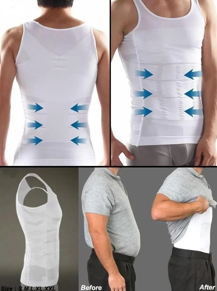 Men's Solid Compression Flexvest dgksgw-eg