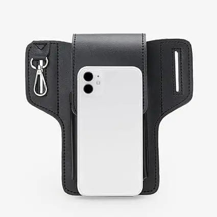 Multipurpose PU Leather Mobile Pouch with Belt Loop dgksgw-eg