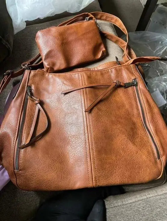 Tote Bags For Women PU Leather Hobo Bags for Women Purse Stylish 2 in 1 Handbags with Shoulder Strap Ladies Office Bag dgksgw-eg
