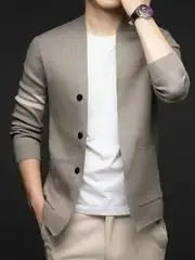 Men's Casual Cardigan dgksgw-eg