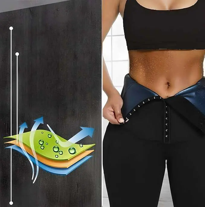 Steam Sauna Weight Loss Pants for Women Workout dgksgw-eg