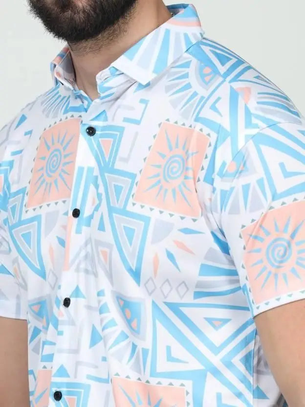 Men's Printed Rayon Half Sleeves Shirt dgksgw-eg