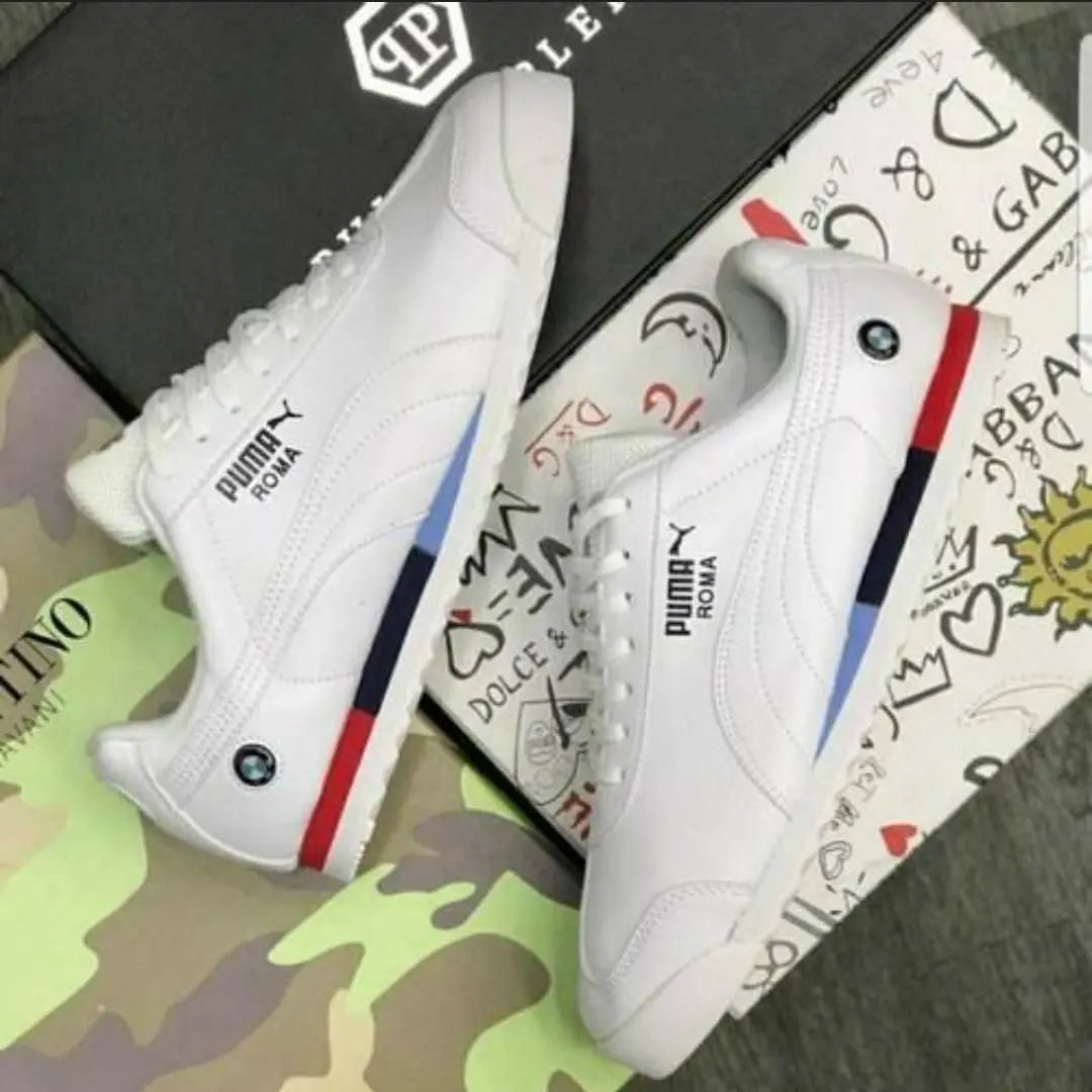 PUMA x BMW Roma Edition Sneakers – Stylish & Sporty Unisex Shoes  PUMA sneakers dgksgw-eg